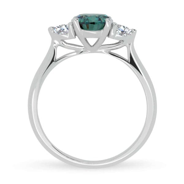 Lawnton 7.5 Green Supernova Moissanite
