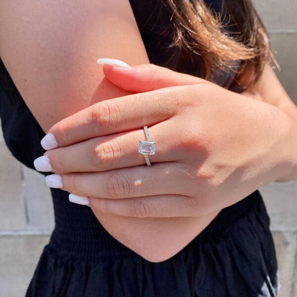 Odette 8X6-9X7 Supernova Moissanite