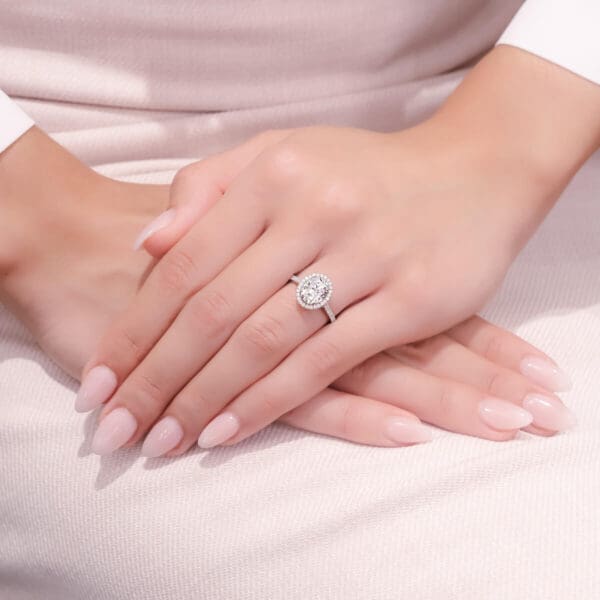 Ava Oval 1.50-2.00Ct Lab Grown Diamond