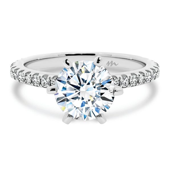 Harper 7.5-8.0 ring effortless blend of classic style and modern detail.