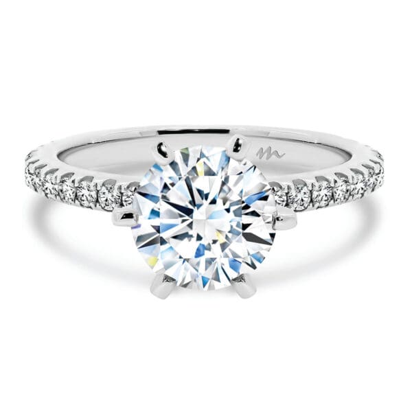 Harper 7.5-8.0 Ring Effortless Blend Of Classic Style And Modern Detail.