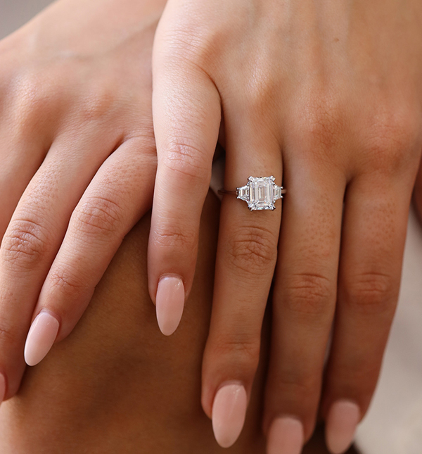 Lab Grown Diamond engagement ring