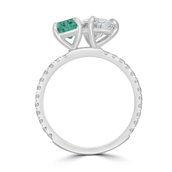 Esme Green Supernova Moissanite