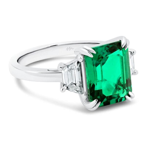 Aubrey Emerald 9X7-10X8 Lab Grown Emerald