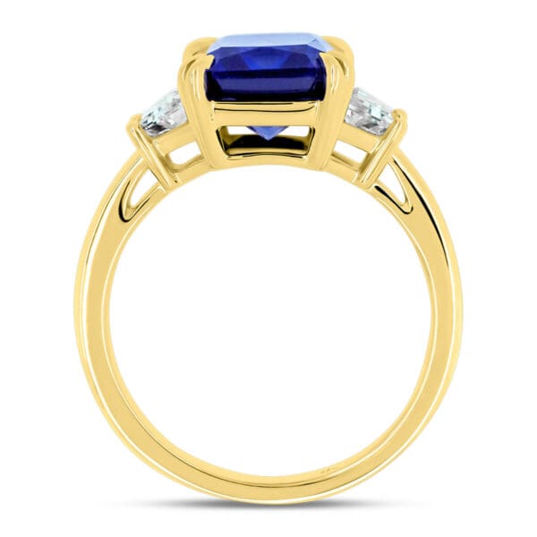 Aubrey Radiant 9X7-10X8 Lab Grown Sapphire