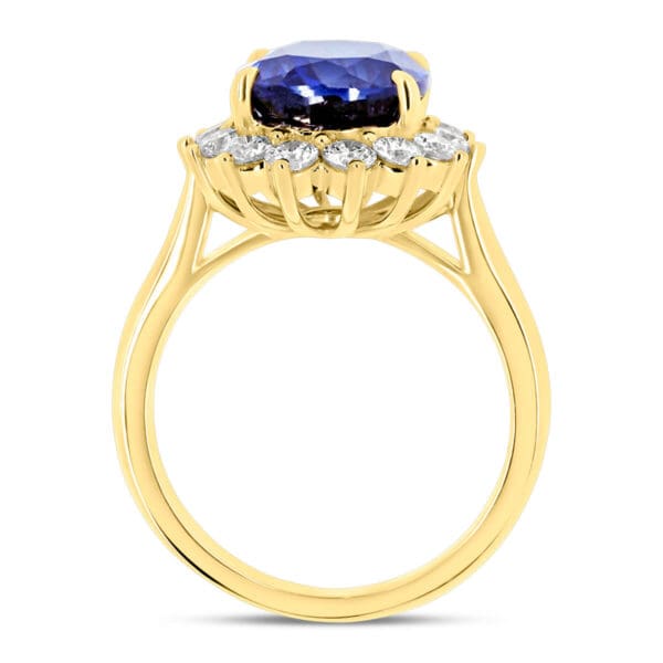 Diana 11X9 Lab Grown Sapphire