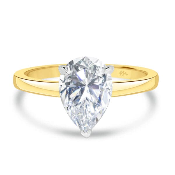Holly Pear 8X5-10X7 Supernova Moissanite