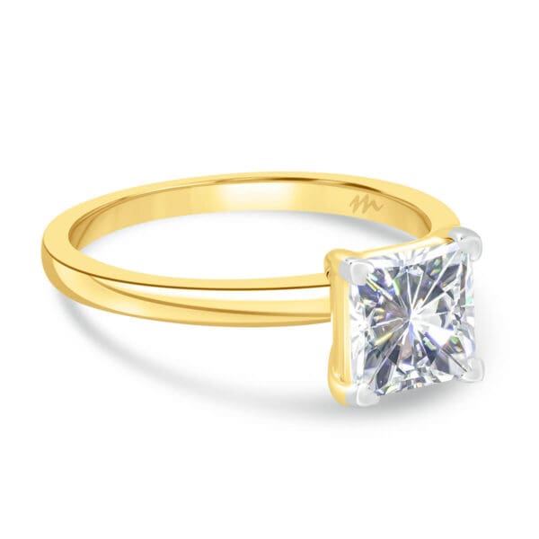 Holly Square 6.5-7.0 Supernova Moissanite