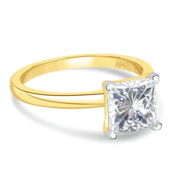 Holly Square 6.5-7.0 Supernova Moissanite