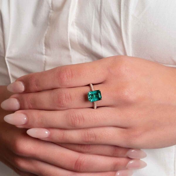 Casablanca Lab Grown Emerald