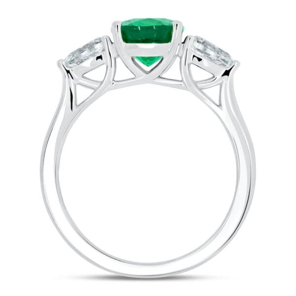 Tara Oval 9X7 Lab Grown Emerald