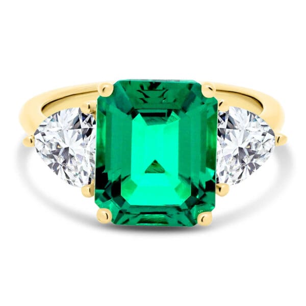 Tulip Lab Grown Emerald