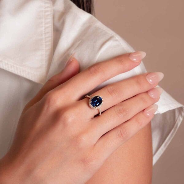 Vivienne Lab Grown Sapphire