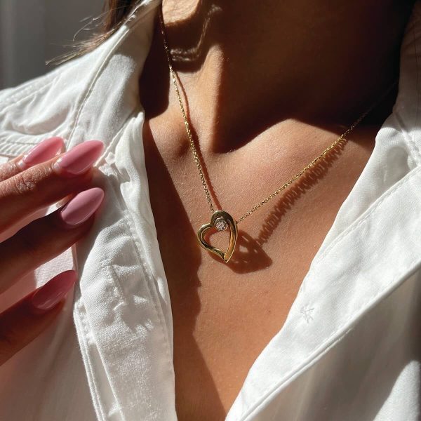 Last Chance to get the the Jade heart-shaped pendant from Moi Moi