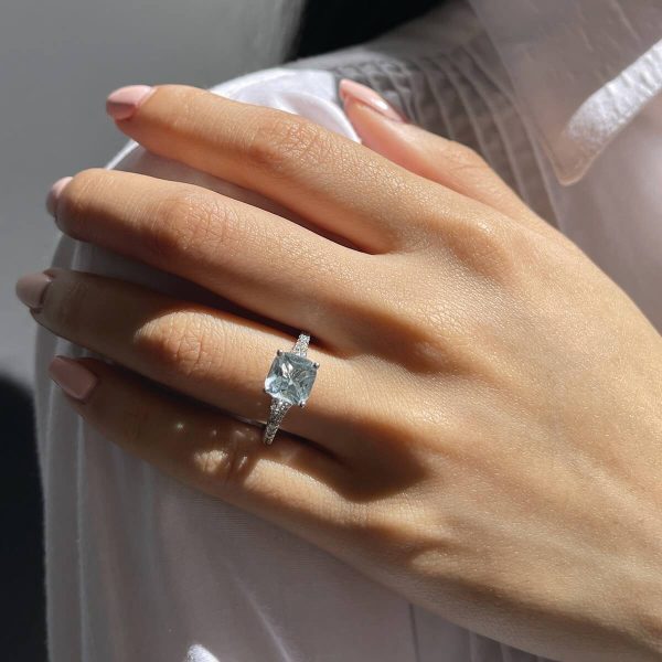 Last Chance to get the Lucie Aquamarine ring from Moi Moi