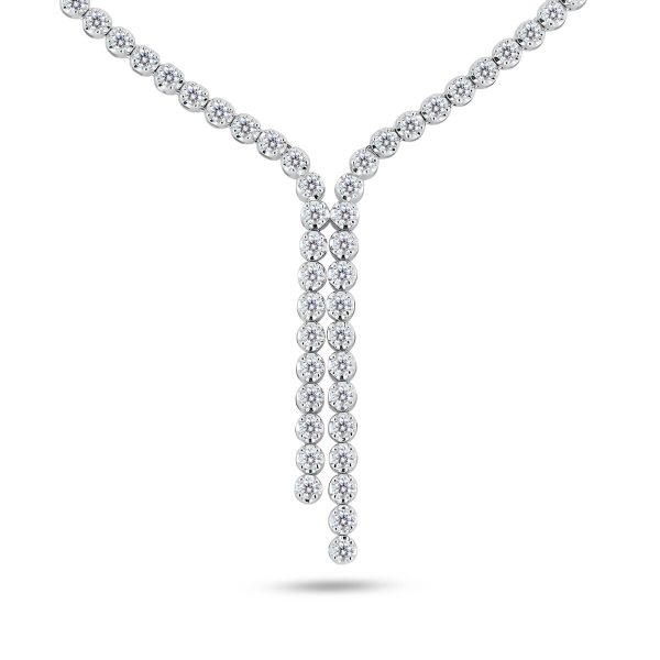 Nikita Trend Lab Grown Diamond Tennis Necklace Design