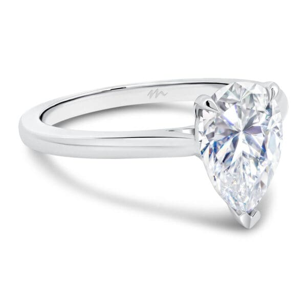 Lydia Pear 8X5-10X7 Supernova Moissanite