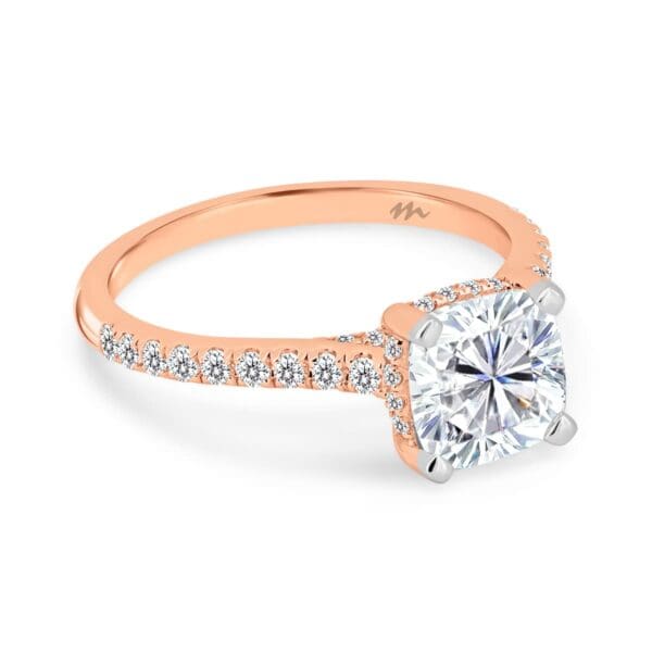 Harmony Cushion 7.0-7.5 Supernova Moissanite