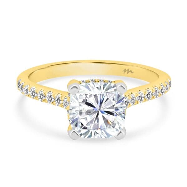 Harmony Cushion 7.0-7.5 Supernova Moissanite