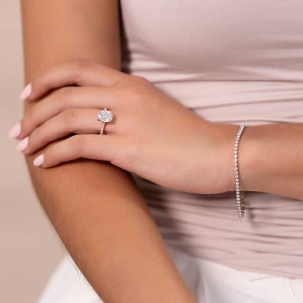 Harmony Oval 3.00Ct Lab Grown Diamond