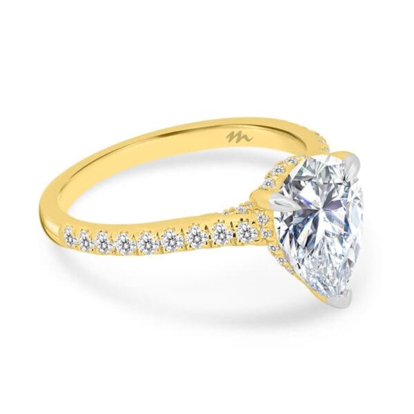 Harmony Pear 9X6-10X7 Supernova Moissanite