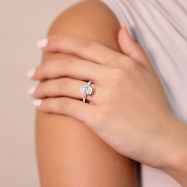 Harmony Pear 3.00Ct Lab Grown Diamond