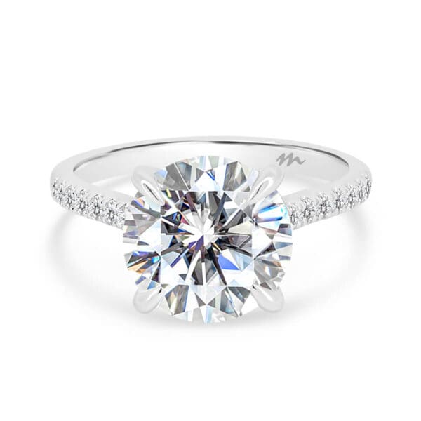 Harmony Round 9.5-10.0 Supernova Moissanite