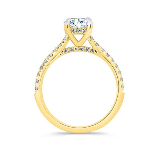 Harmony Round 6.5-7.0 Supernova Moissanite