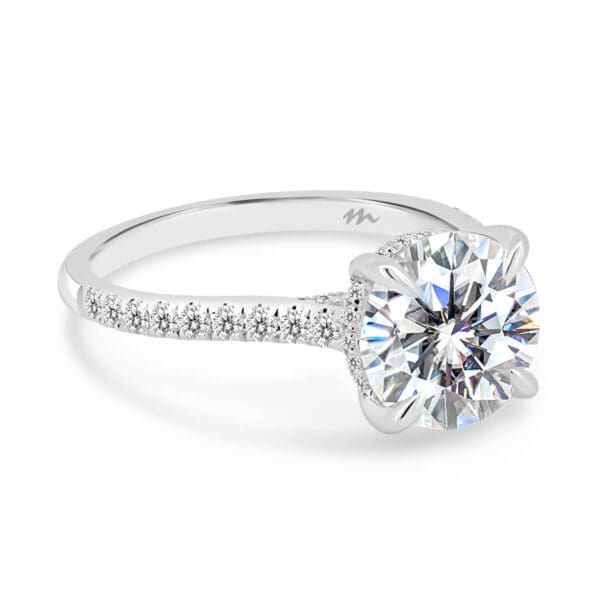 Harmony Round 8.5-9.0 Supernova Moissanite