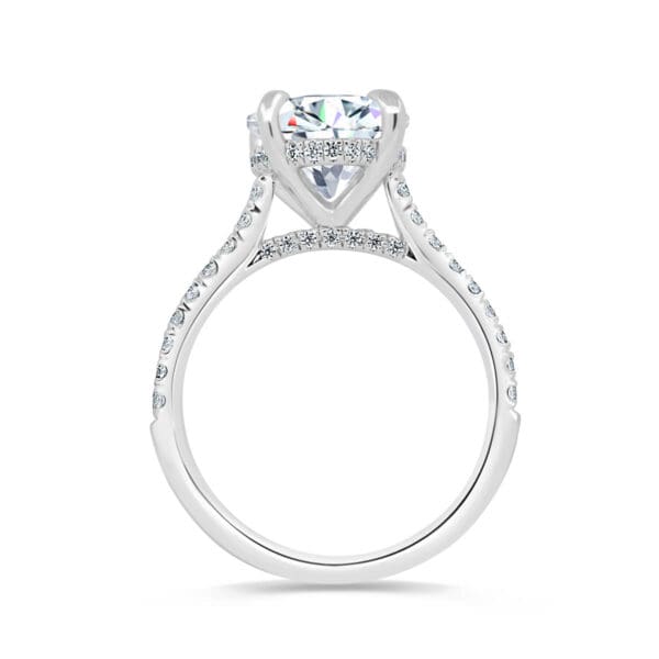 Harmony Round 8.5-9.0 Supernova Moissanite