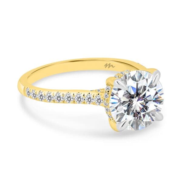 Harmony Round 8.5-9.0 Supernova Moissanite