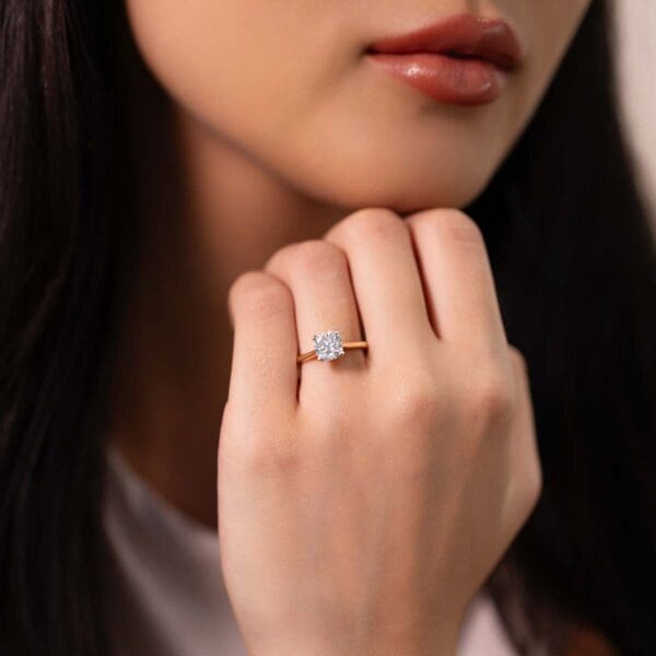 Hattie Cushion 7.0-7.5 Supernova Moissanite
