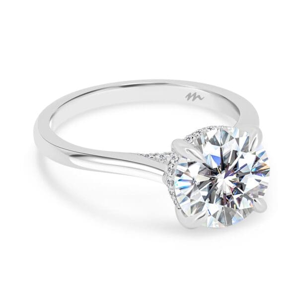 Hattie Round 8.5-9.0 Supernova Moissanite