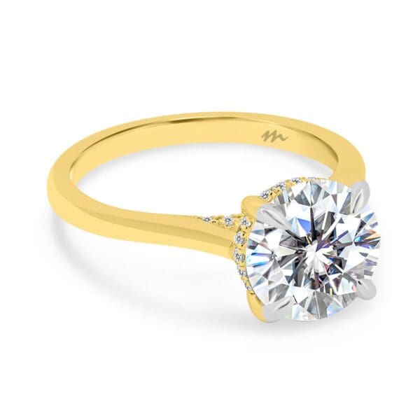 Hattie Round 8.5-9.0 Supernova Moissanite