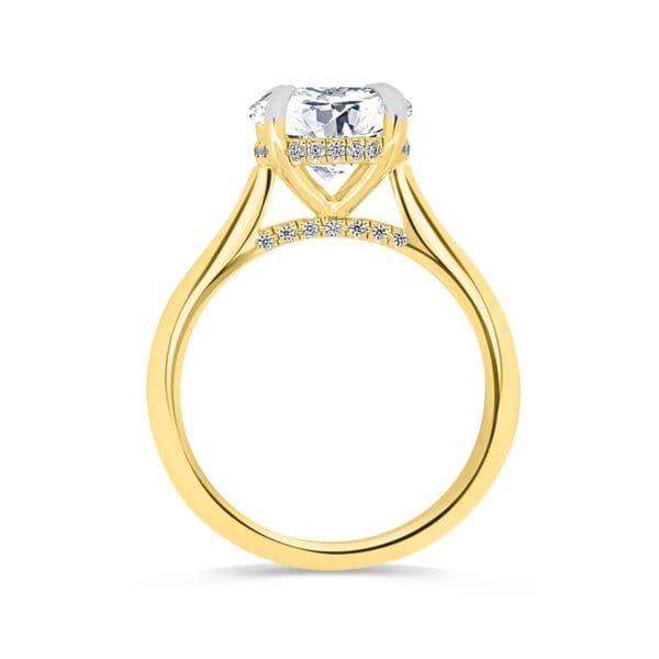 Hattie Round 8.5-9.0 Supernova Moissanite