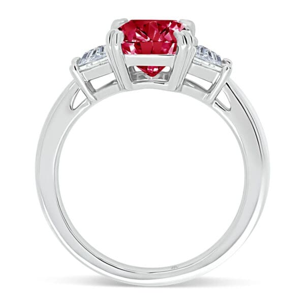 Aubrey Radiant 9X7 Lab Grown Ruby