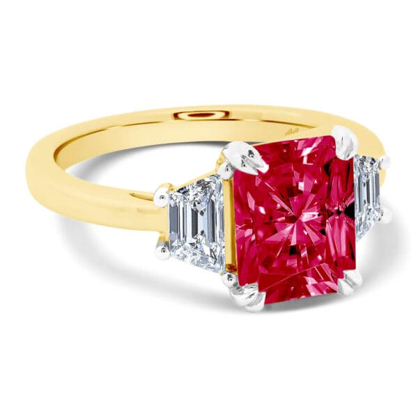 Aubrey Radiant 9X7 Lab Grown Ruby