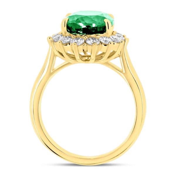 Diana 11X9 Lab Grown Emerald