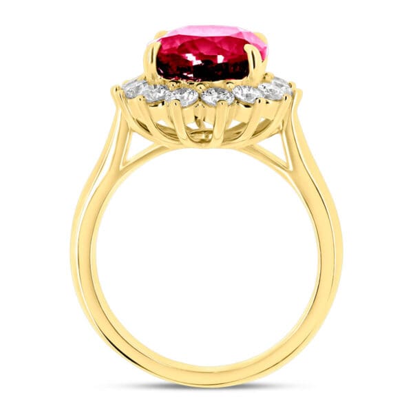 Diana 11X9 Lab Grown Ruby