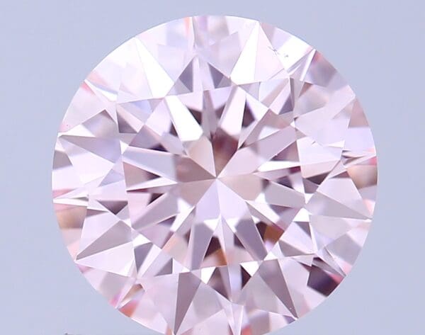 Round 1.12Ct Pink Vs1