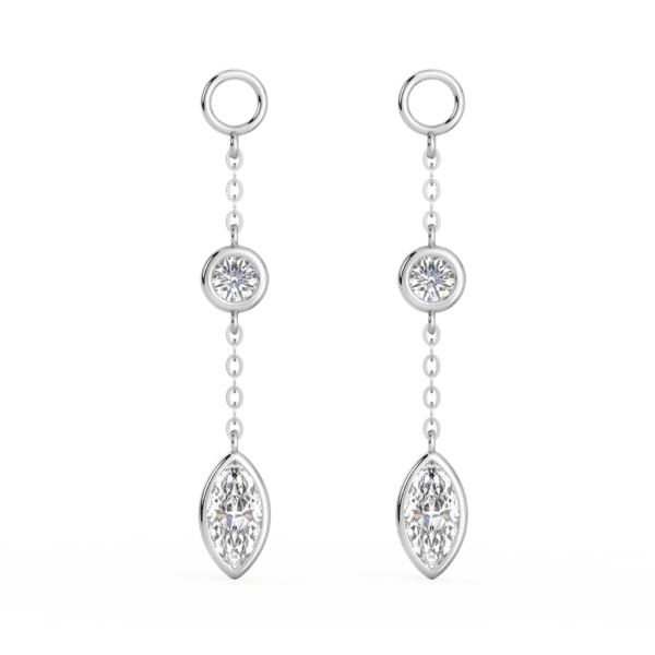 18K White Gold