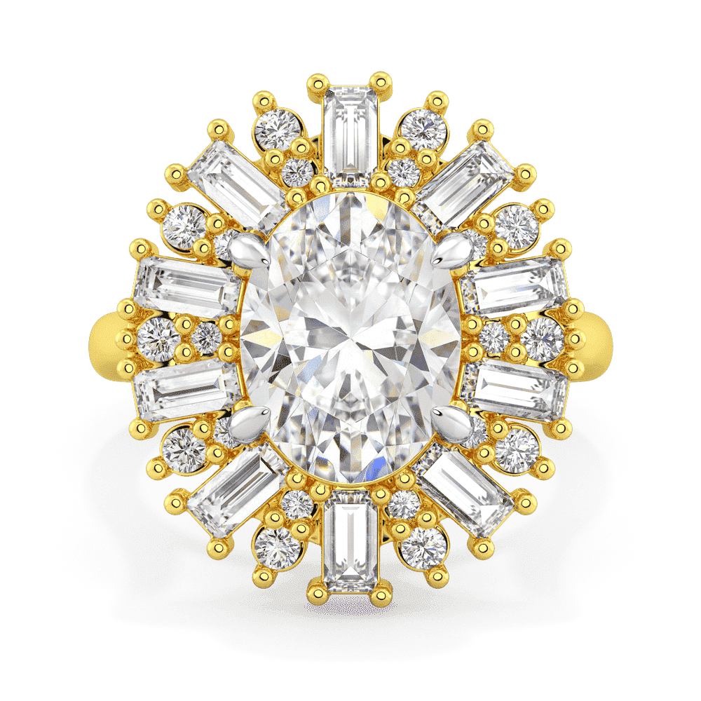 Suits 3.00Ct Oval