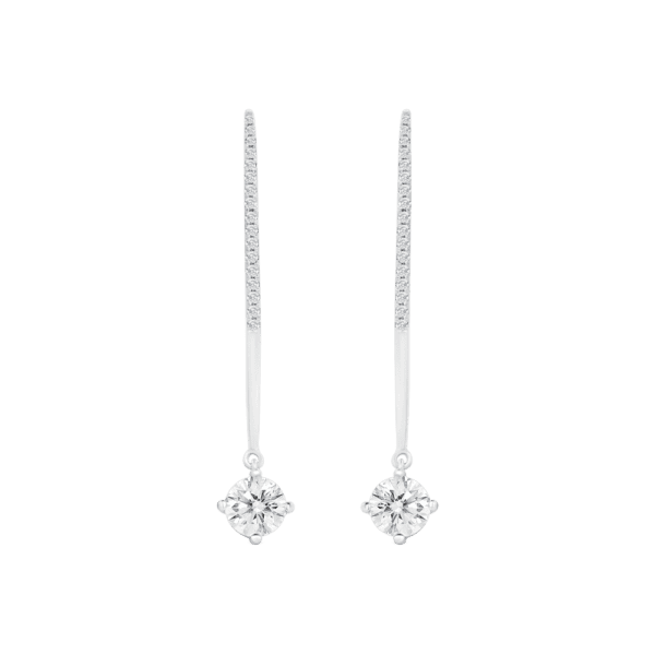 Ella Round LGD 18K Yellow Gold 1.16tcw