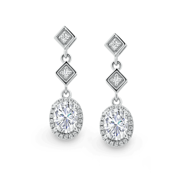 Ella Pear LGD 18K Yellow Gold 0.84tcw