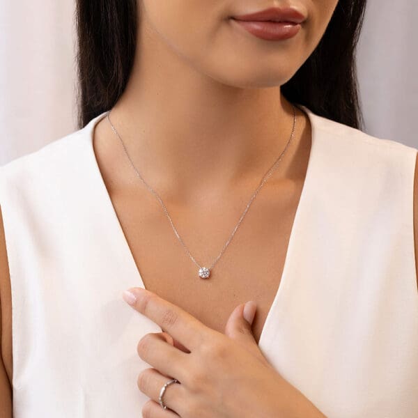 Alice Round 18K Yellow Gold Setting Only - Suits 7.0Mm Round