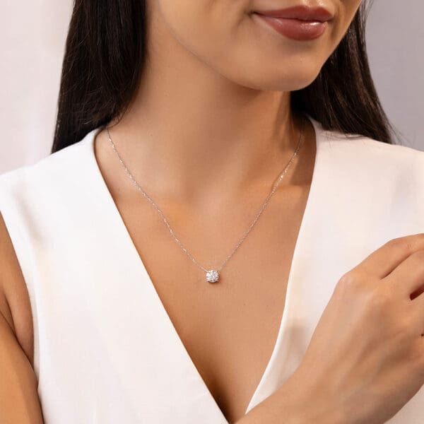 Alice Round 18K Yellow Gold Setting Only - Suits 7.5Mm Round