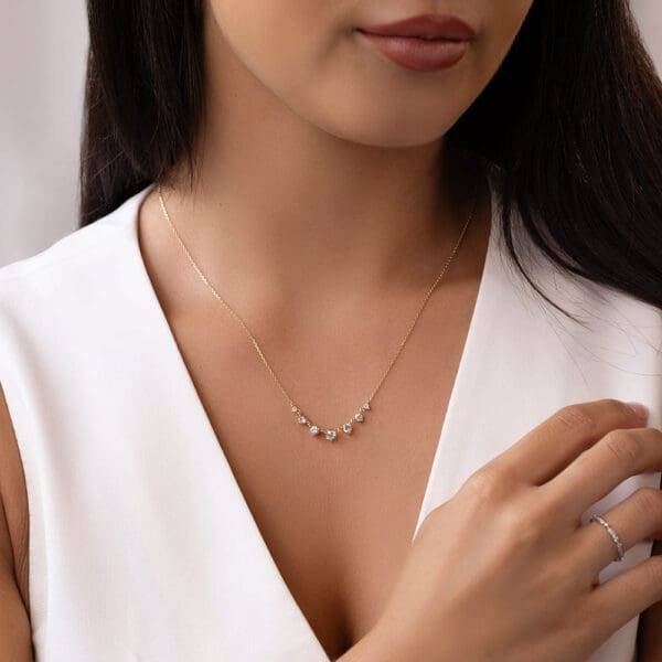 Annaliese 18K Yellow Gold 0.82Tcw