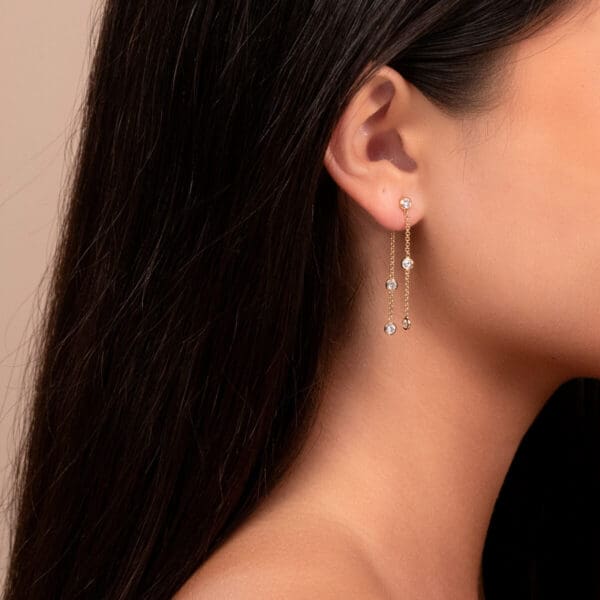 Billie Round Lgd 18K Yellow Gold 1.00Tcw