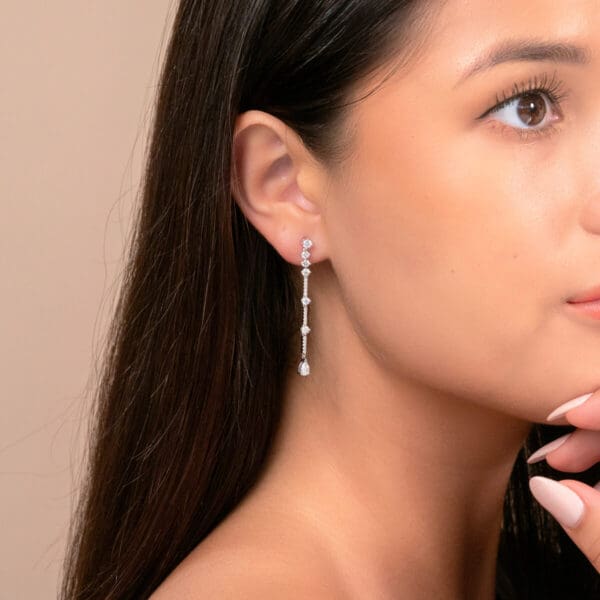 Enara Pear Lgd 18K Yellow Gold 1.22Tcw