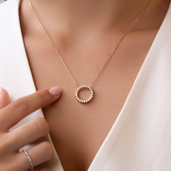 Orene 18K Yellow Gold 1.21Tcw
